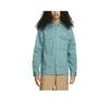 SB Logo Solid Brodat Skateboard Modă Cămașă cu Mânecă Lungă Moale Confortabilă Unisex Cămăși Albastru Mineral DQ6288-379