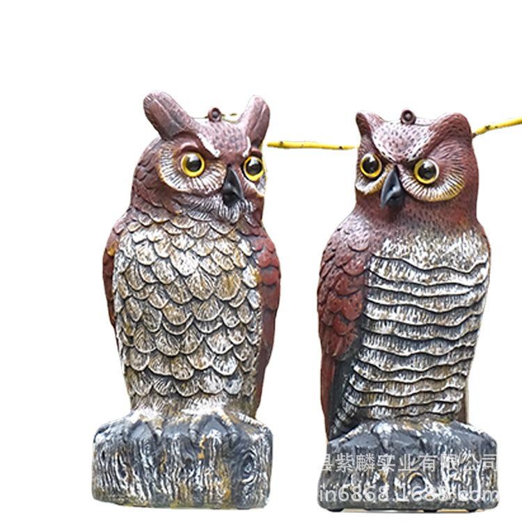 Owl Garden Ornaments: Rodent Repellent, Decorative Bird Sculptures
