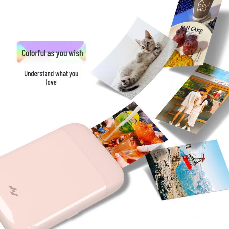 Jiyin ZPP110 Portable Pocket Photo Printer CN plug (adapter included)
