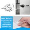 1/8Pcs Door Stop Silicone Door Handle Buffer Furniture Protections Crash Pad Shockproof Ring. Stopper Stops Stoppper Hardware