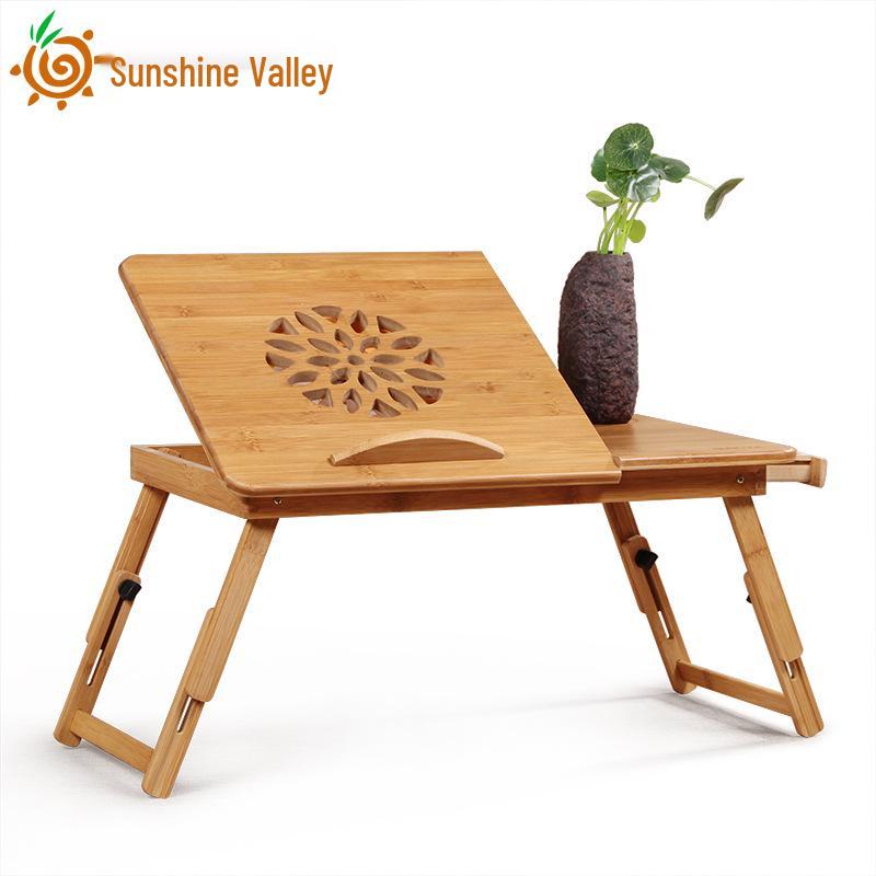 Sunshine Valley Klappbarer Laptop-Tisch - Nachttisch & Studentenwohnheim-Schreibtisch