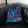 G-Galaxy Starry Sky Pillow Dreamy Decor Cushion Cushion Cover Pillow Case Anti-Dustmite Invisible Zipper Silky Plush Cushion