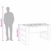 Table Football Table Black Oak 146.5 x 74 x 85 cm