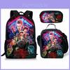 Stranger Things 3 Backpack Pencil Case Set For Daily Use With Nylon Material