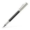 EF Extra Fine Fountain Pen with Guilloche Black 146542 FABER-CASTELL (Officially Imported)
