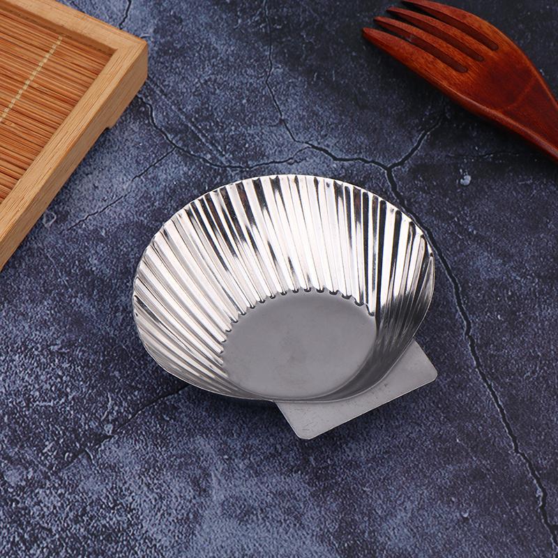 1/2Pcs Multifunctional Stainless Steel Oyster Dishes Grillable Baked Clams Scallop Seafood Oysters Grilling Pan Reusable