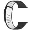 Dvoubarevný sportovní řemínek pro Apple Watch Ultra 3/2/1 49mm 41 42 45 44 46mm prodyšný silikonový pásek pro Iwatch řadu 11 10 9 8 7 SE