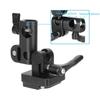 Aluminum Alloy V Mount Battery Adapter 180°Rotatable Designing for C Clamp Conversion for Light Stands and Tripods