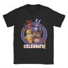 FNAF At Freddys Men's Humorous T-shirt Round Neck T-shirt Short Sleeve Top Casual T-shirt