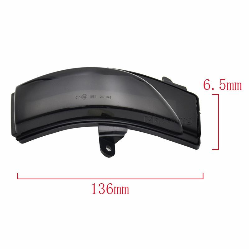 LED Dynamic Blinker Rearview Mirror Turn Signal Light Indicator For Subaru Crosstrel Forester Impreza Legacy Outback WRX STI