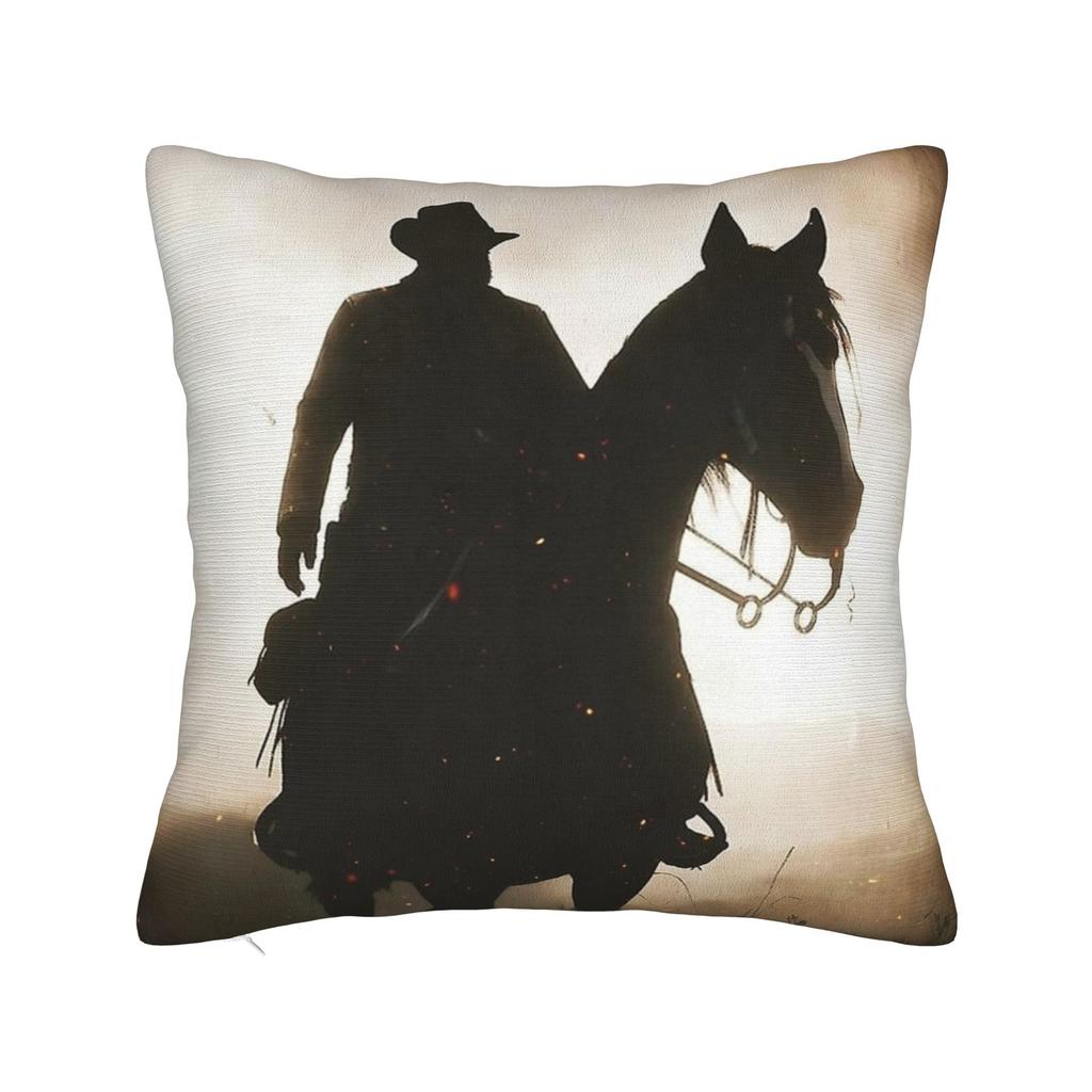 Arthur Morgan Pillowcase Soft Fabric Cushion Cover Decor  Throw Pillow Case Cover Chair Zippered 40*40cm