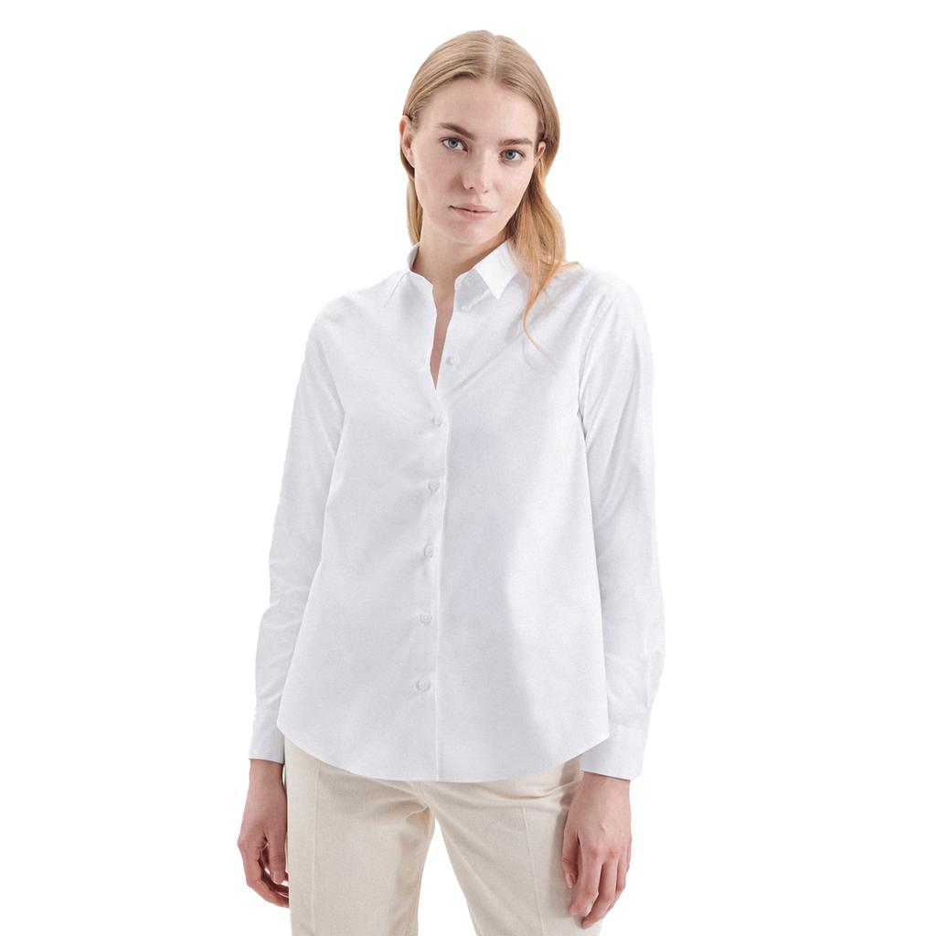 Seidensticker Womens/Ladies Oxford Regular Long-Sleeved Formal Shirt