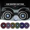 2PCS Car Coaster Water Cup Bottle Holder Anti-slip Pad Mat For Volkswagen VW Scirocco Jetta Beetle Golf 4 5 6 Passat Polo B5KD2