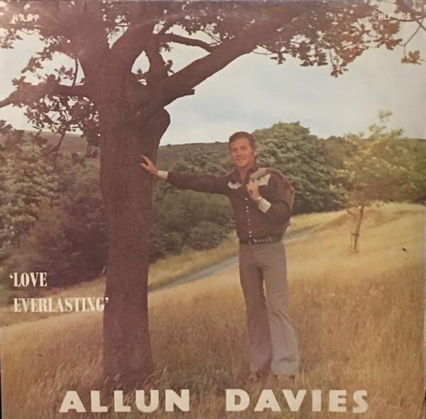 LP Record ALLUN DAVIES - Love Everlasting HLP105 Harp 1975 UK Folk Used