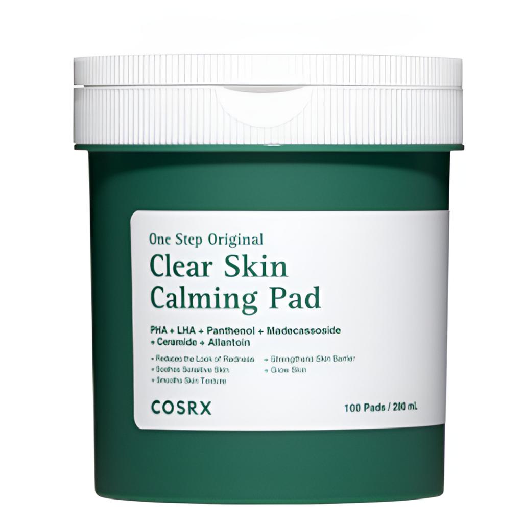 COSRX One Step Green Hero Calming Pad – Soothing & Pore Care Toner Pads (100 Pads)