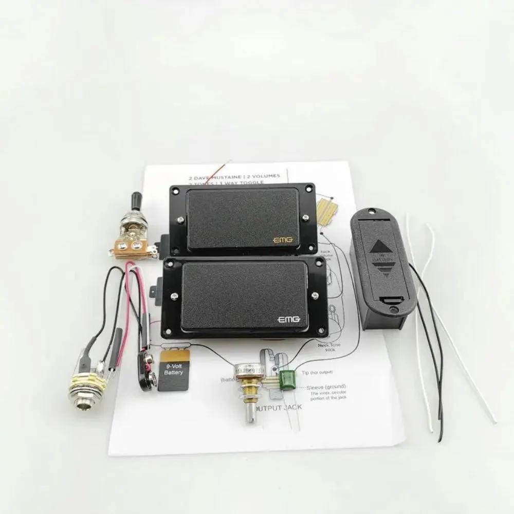 Electric Guitar Pickups Active Pickup Humbucker Active Power Supply 9 V