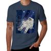 Trippy Astronauten T-Shirt Arbeitskleidung Atmungsaktives T-Shirt