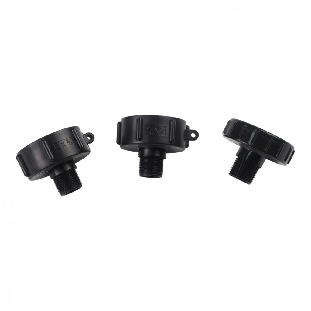 IBC Garden Hose Adapter Threaded Hose Connector Water Pipe Adapter