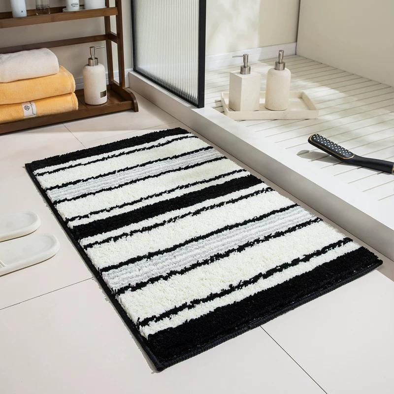 Toilet Floor Mat Bathroom Doorway Absorbent Door Mat Toilet Non Slip Carpet Toilet Mat Doorway Floor Mat