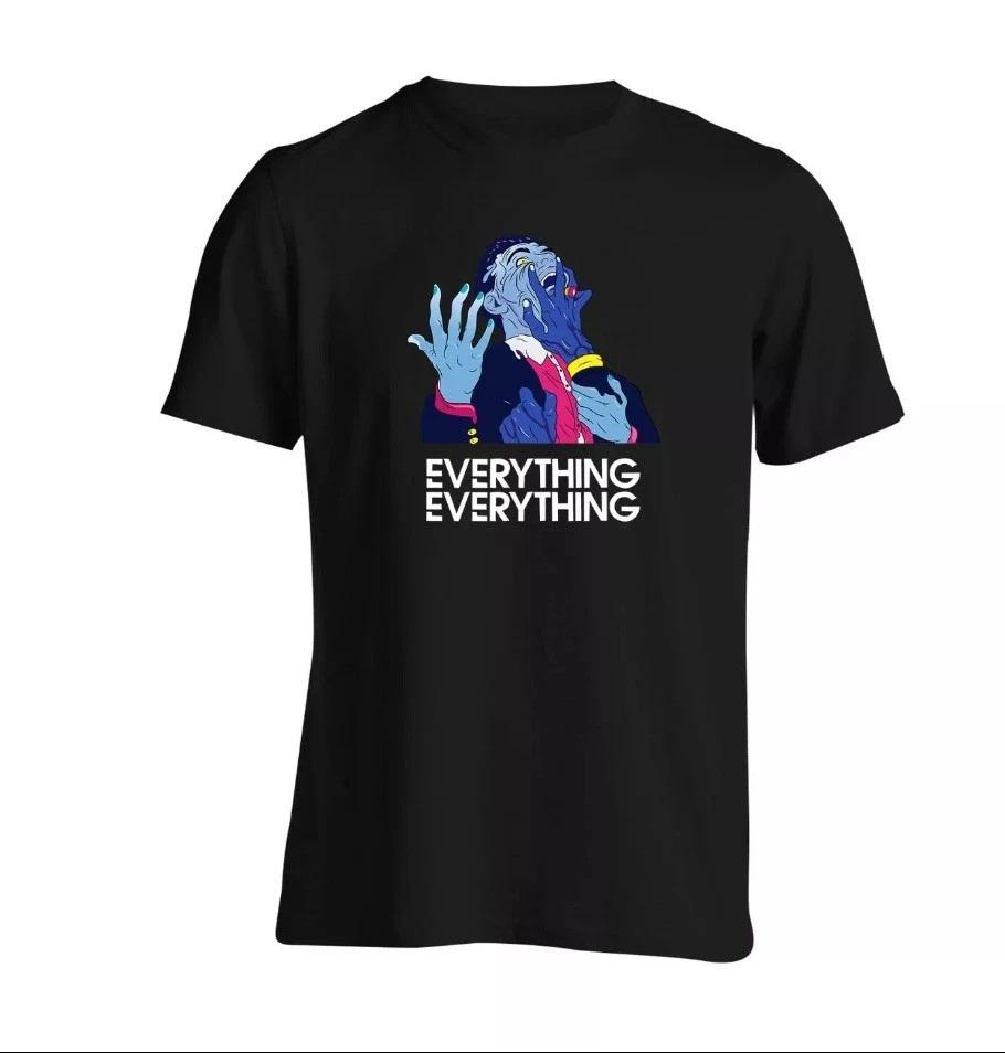 Everything Everything Men s and Women s T-shirts Manchester Art Rock Indie S,M,L,XL,2XL Black Grey XL