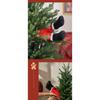 Weihnachtsschmuck süße Elfenbeine Weihnachtsbaumanhänger Weihnachtsstoffbeine Fensteranhänger