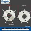 High-Temperature Resistant Y3/YX3 Plastic Cooling Fan Blade 0.55-160KW Energy Saving, New YE3.