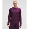 Rulu Fleece Crewneck Long Sleeve Shirt Plum