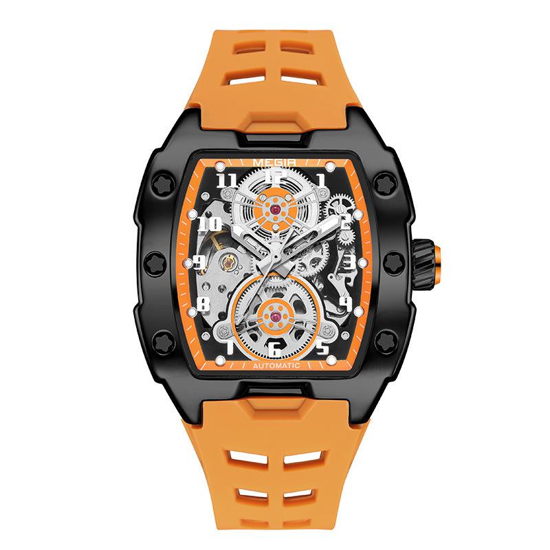 Reloj Mecánico para Hombre Megel Deportivo Forma de Barril Richard