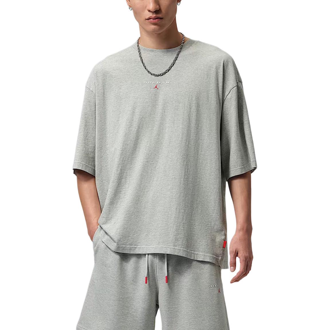 Jordan Flight Essentials Baumwoll-Pullover Lässiges Kurzarm-T-Shirt Herren Oberteile IO0035-050 3XL