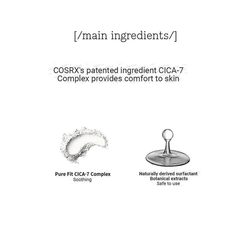 COSRX - Pure Fit Cica Creamy Foam Cleanser