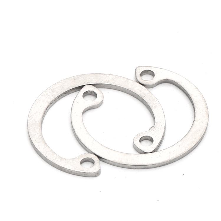 304 Stainless Steel C-Type Circlip Retaining Ring Set (Sizes: M8-m14, M180) GB893