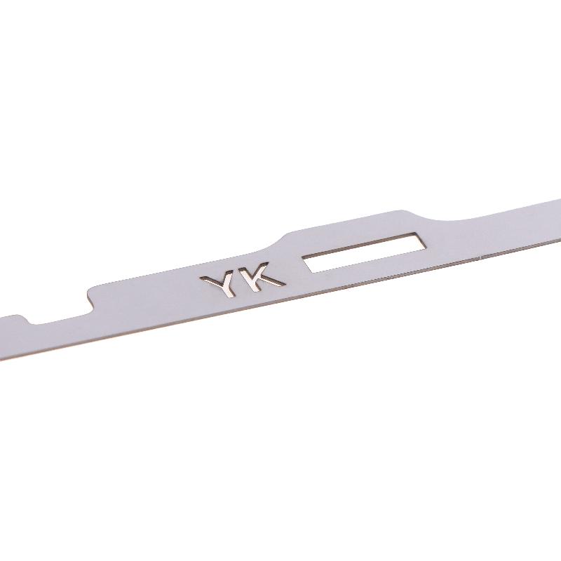 2Pcs Broken Opening Gap Bad Buckle Repairer Metal Bracket For Second-Generation Vios Ncp93 Front Bumper Surrounded Buckle