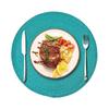 Round Woven Placemat Set - 38cm Heat Resistant & Eco-Friendly Coasters for Home