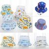 Kids Cartoon Fish Mesh Sun Hat With Breathable Cotton For Summer Outdoor Play