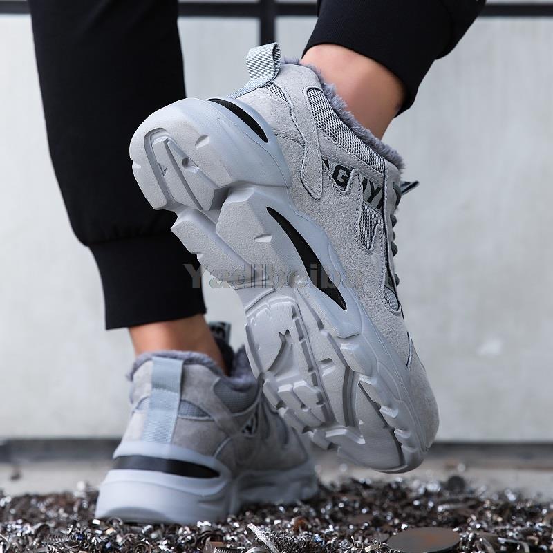 Vernestøvler Herre Vinter Arbeidssko Knusesikre Sikkerhetsvernsko Punkteringssikre Uknuselige Støvler Ståltå Herresko