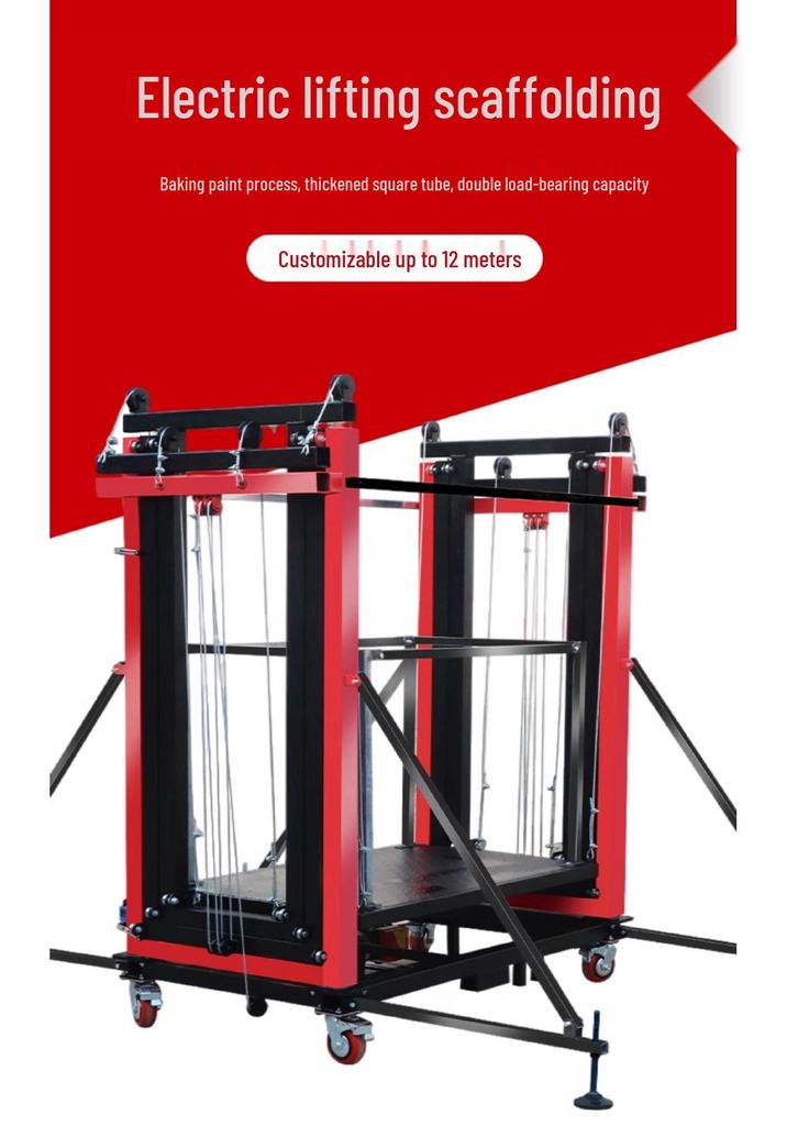 Electric Remote-Controlled Hoist Lifting Platform