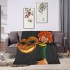 P-Pumuckl Coperta Morbida Accogliente Estetica per Camera da Letto Viaggio Flanella Copriletto Copriletto