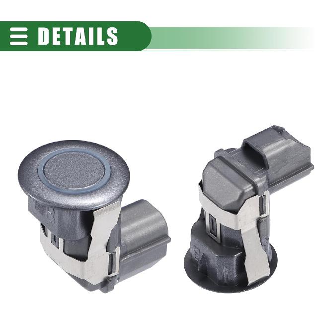 Motoforti 2 Pcs Car Bumper Reverse Parking Assist Sensor, Parking Assist Sensor, for Infiniti EX35 2008-2012, Plastic, No.25994CM10D, Titanium Tone