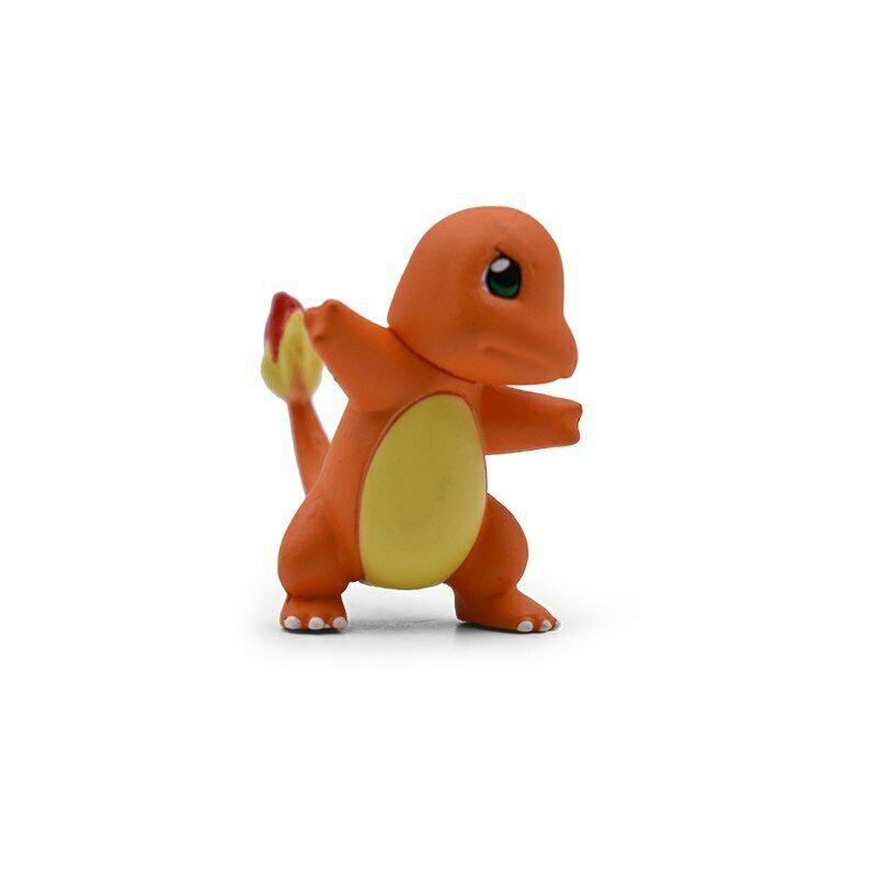 Anime Character 4cm Action Toy Figure Model Charmander Cubone Bulbasaur