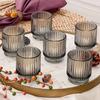 Glass Tealight & Votive Candle Holders Living Room Simplicity Desktop Dinner Candlestick for Party Home Wedding Decorations
