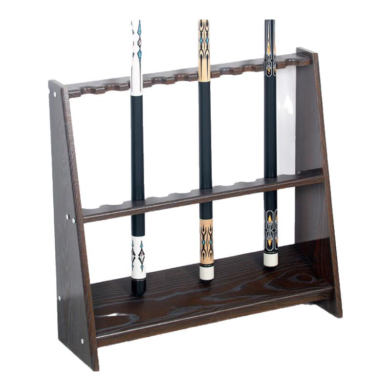 Solid Wood Billiard Cue Rack