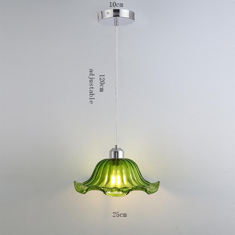 

Luxury Flower Pendant Lights Glass Dining Hanging Lighting Fixtures Modern Design Decoration Led Pendant Lamp Bedside Balcony