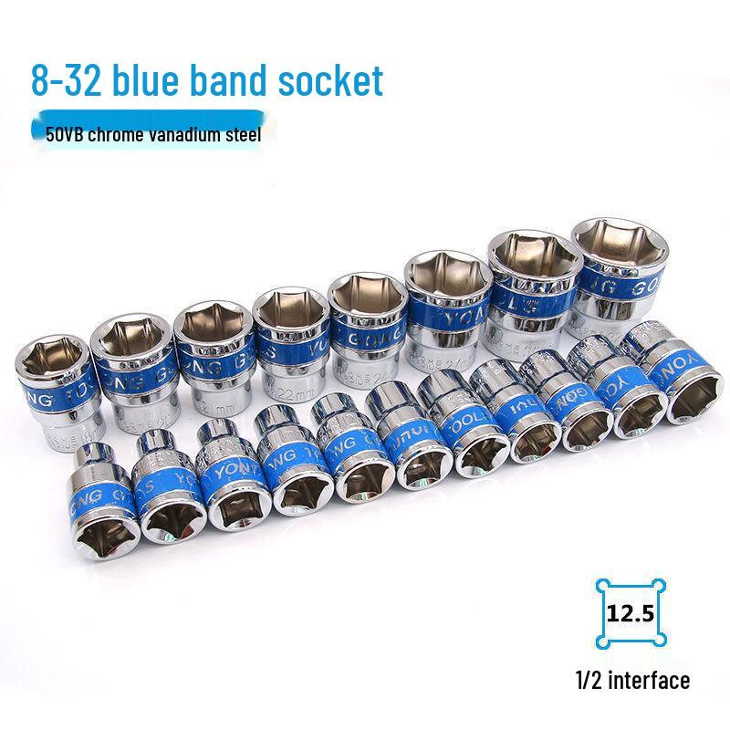 Complete Electric Ratchet Wrench Socket Set for Auto Repair