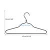 10Pcs Aluminum Alloy Metal Clothes Hangers Non-Deformed Heavy Duty Coat Drying Rack with for Jacket Shirts Pants D57B