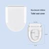 LISMU Kinder-Toilettensitz mit Absenkautomatik, U-Form
