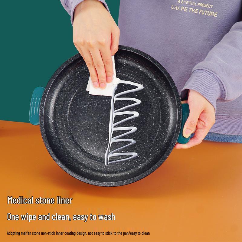 110V Mini Non-Stick Electric Baking Pan & Frying Pot: Multifunctional Home Oven & BBQ Stove