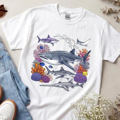 Ocean Animals Graphic Tee, Respect The Locals Orca Shirt, Vintage Fish T-Shirt, Killer Whale Lover Gift, Marine Biology Apparel, Trendy Sea