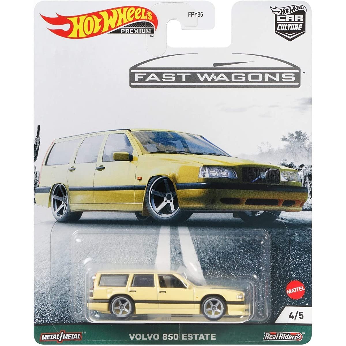

Hot Wheels Car Culture Fast Wagon Volvo 850 Estate GRJ67 -