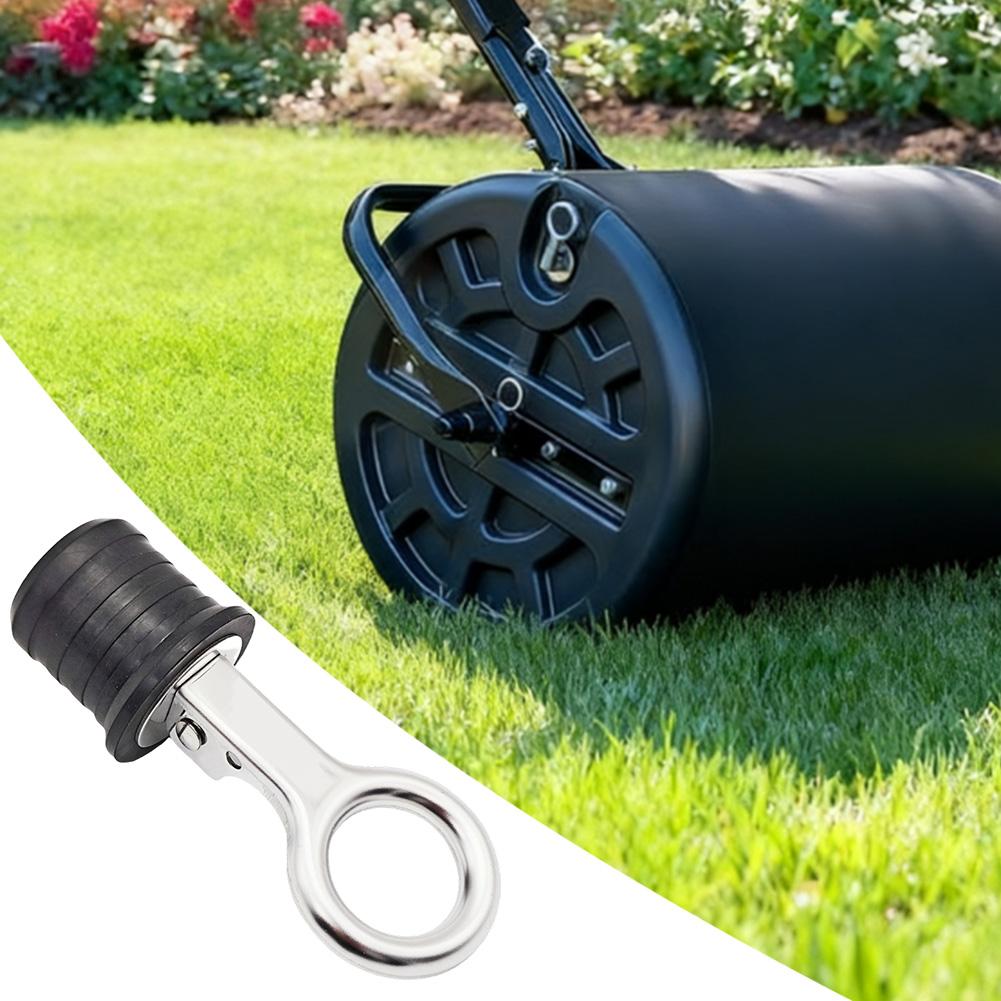 For Durable Drain Stopper Seal with Stainless Steel and Rubber 2 Pieces for Boats Lawn Rollers Drainage Outlet