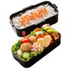Skater Bento for Made In with a Soft Dishwasher and Microwave Snoopy Orchestra Design Box, 2-Tier, 600ml, Women, Japan, Dome-Shaped Lid, Safe,